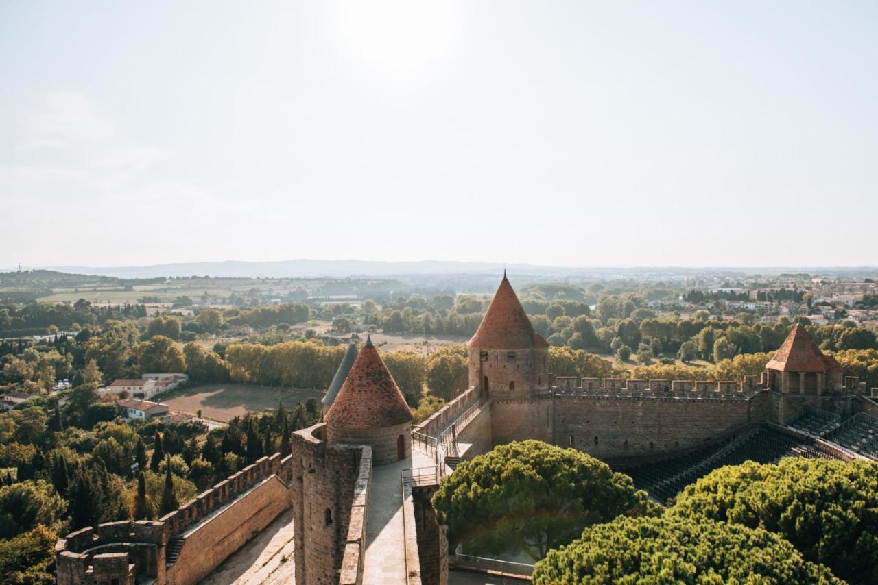Tout Confort ! Climatisation, Calme, Piscine, Parking Gratuit, Terrasse, Wifi Carcassonne Zewnętrze zdjęcie