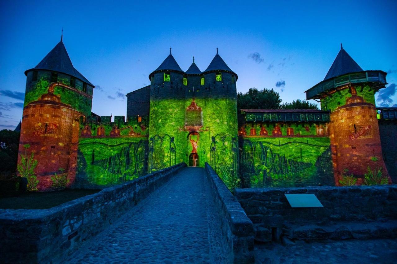 Tout Confort ! Climatisation, Calme, Piscine, Parking Gratuit, Terrasse, Wifi Carcassonne Zewnętrze zdjęcie