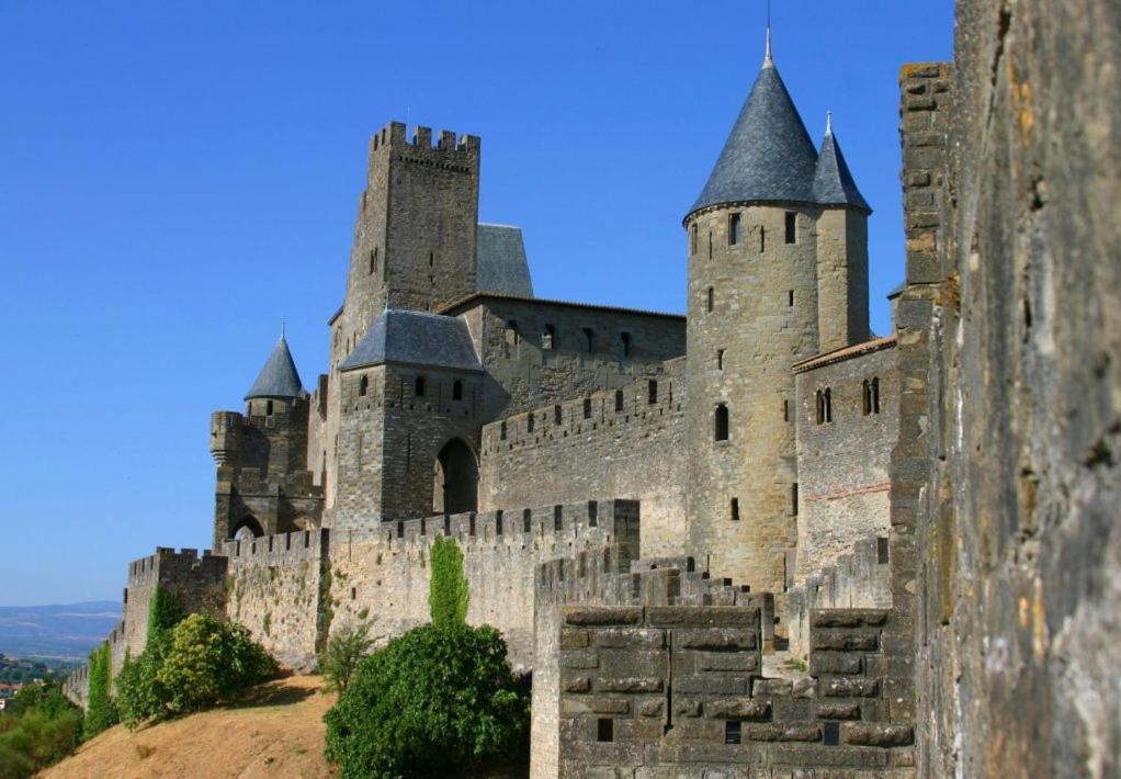 Tout Confort ! Climatisation, Calme, Piscine, Parking Gratuit, Terrasse, Wifi Carcassonne Zewnętrze zdjęcie